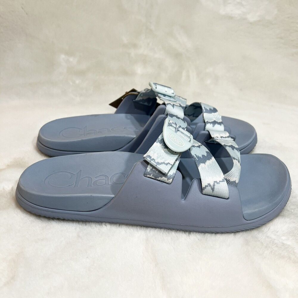 Chaco Chillos Slide Sandals Tinge Sky Blue Women’s 11 NWT